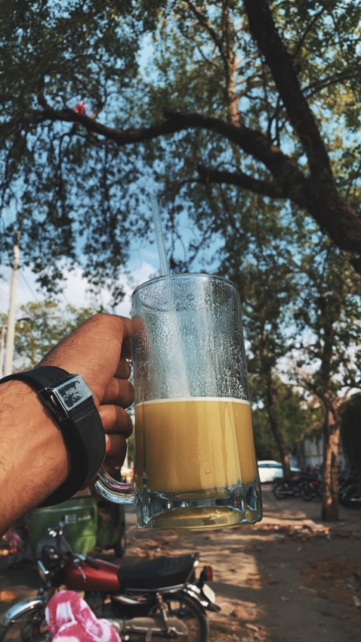 Roadside Chai — nature photograph by Muhammad Azeem