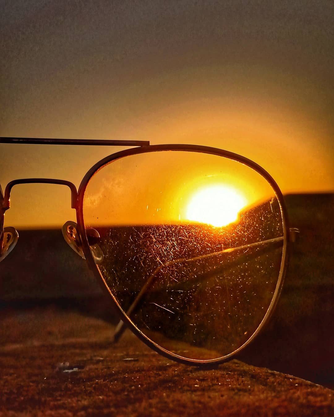 Aviators at Dusk — golden hour photograph by Muhammad Azeem