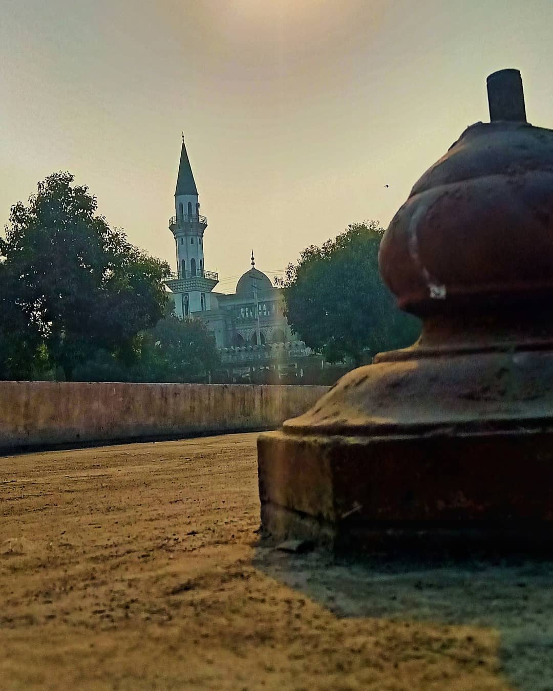 Dome and Minaret — architecture photograph by Muhammad Azeem