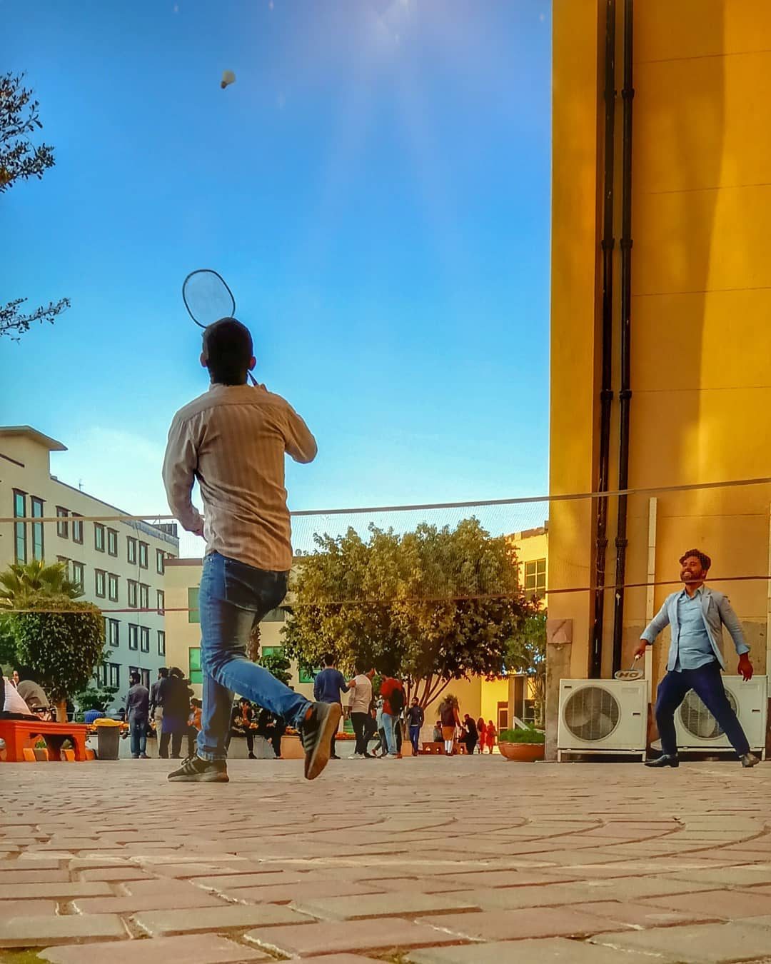 Match Point — street photograph by Muhammad Azeem