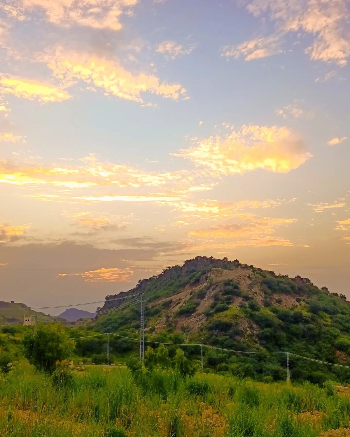 Pastel Ridge — golden hour photograph by Muhammad Azeem