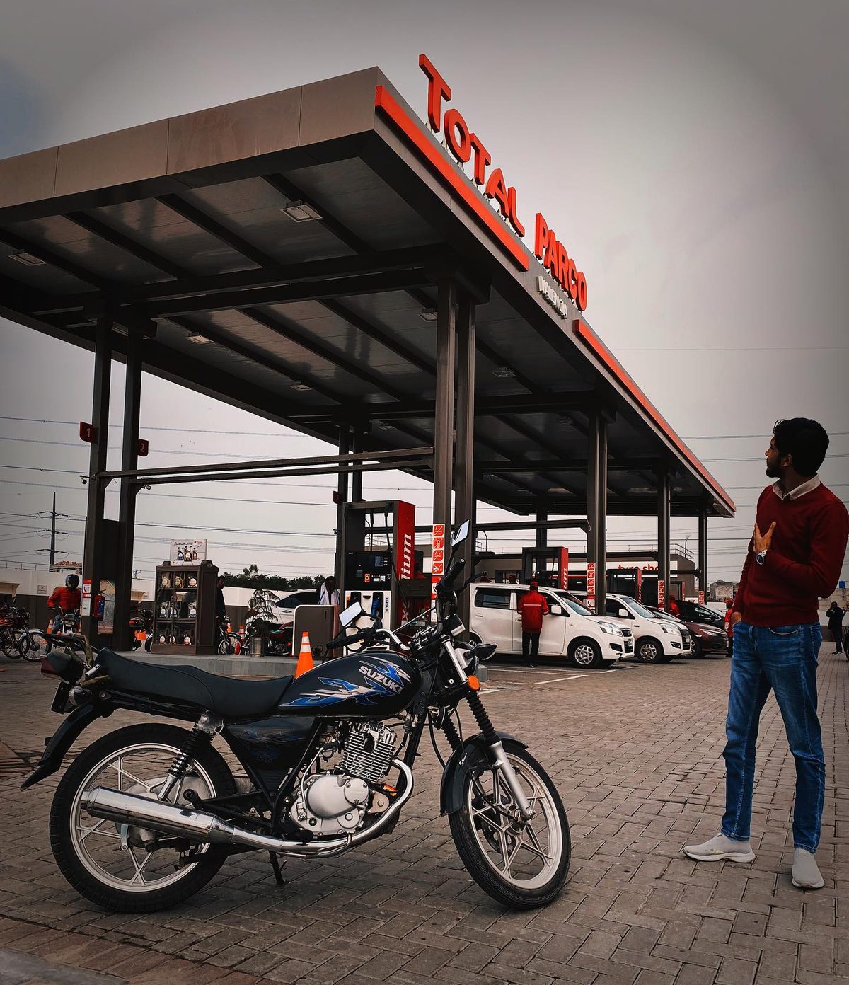 Fuel Stop — roads & rides photograph by Muhammad Azeem
