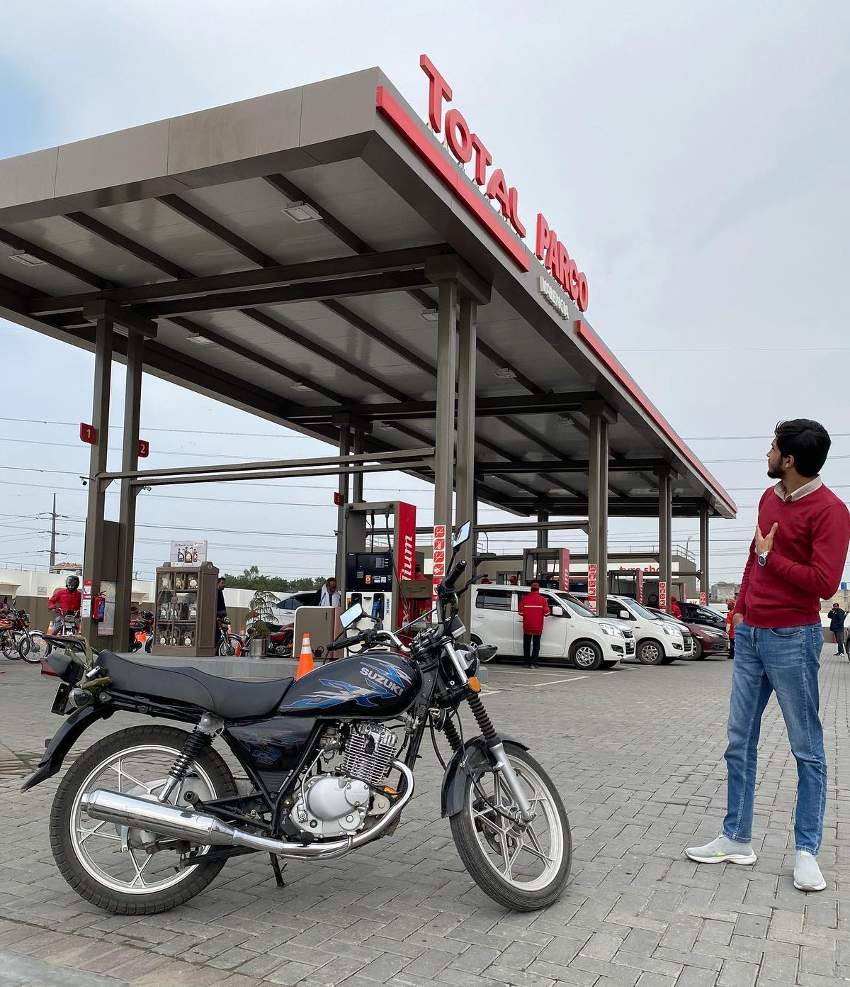 Rider and Machine — roads & rides photograph by Muhammad Azeem