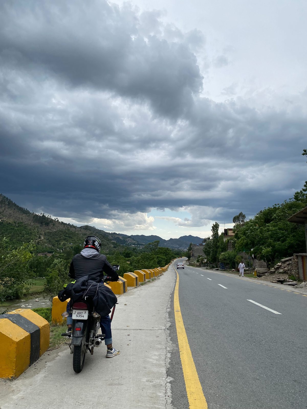 The Long Way Up — mountains photograph by Muhammad Azeem