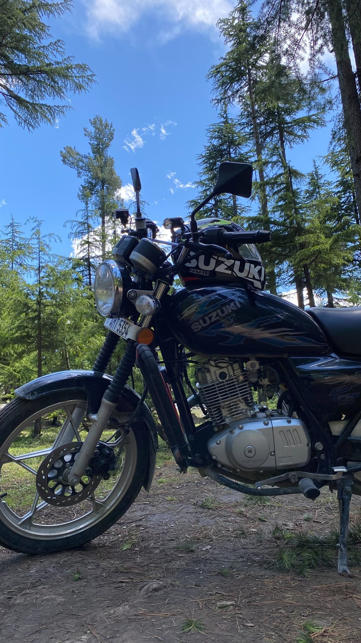 Pines and Pistons — roads & rides photograph by Muhammad Azeem