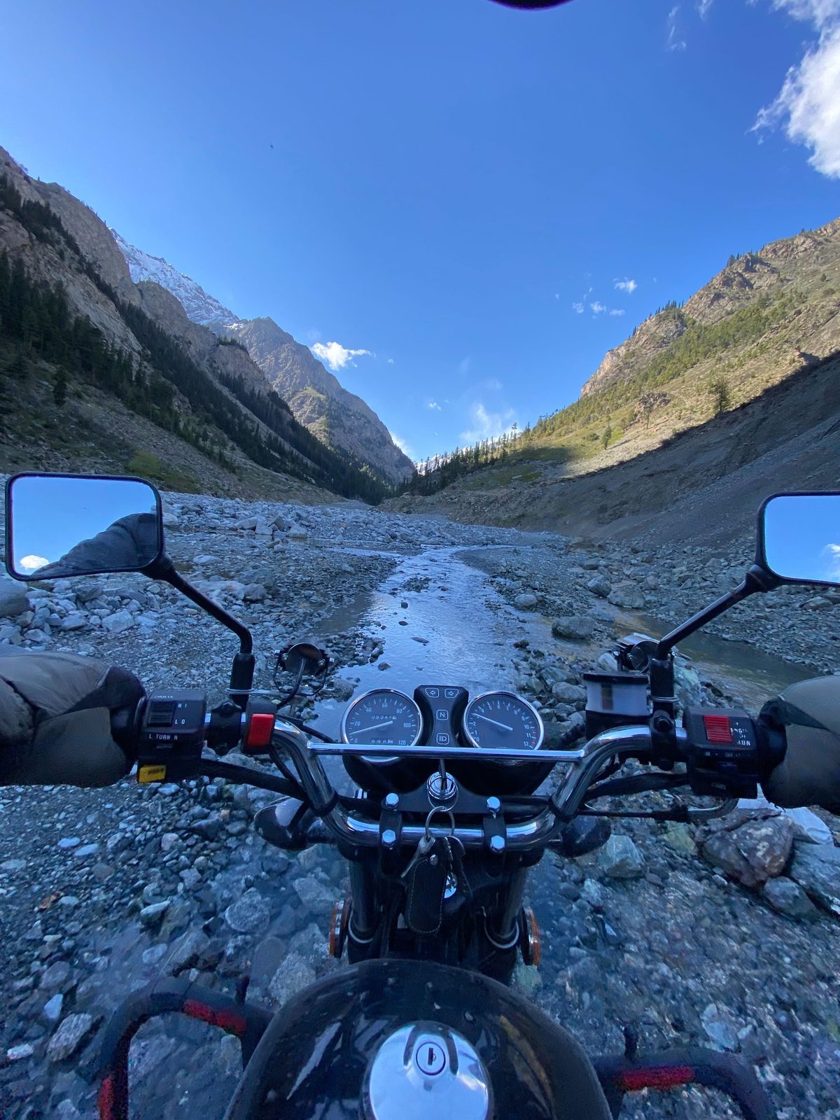 Handlebars to the Pass — roads & rides photograph by Muhammad Azeem