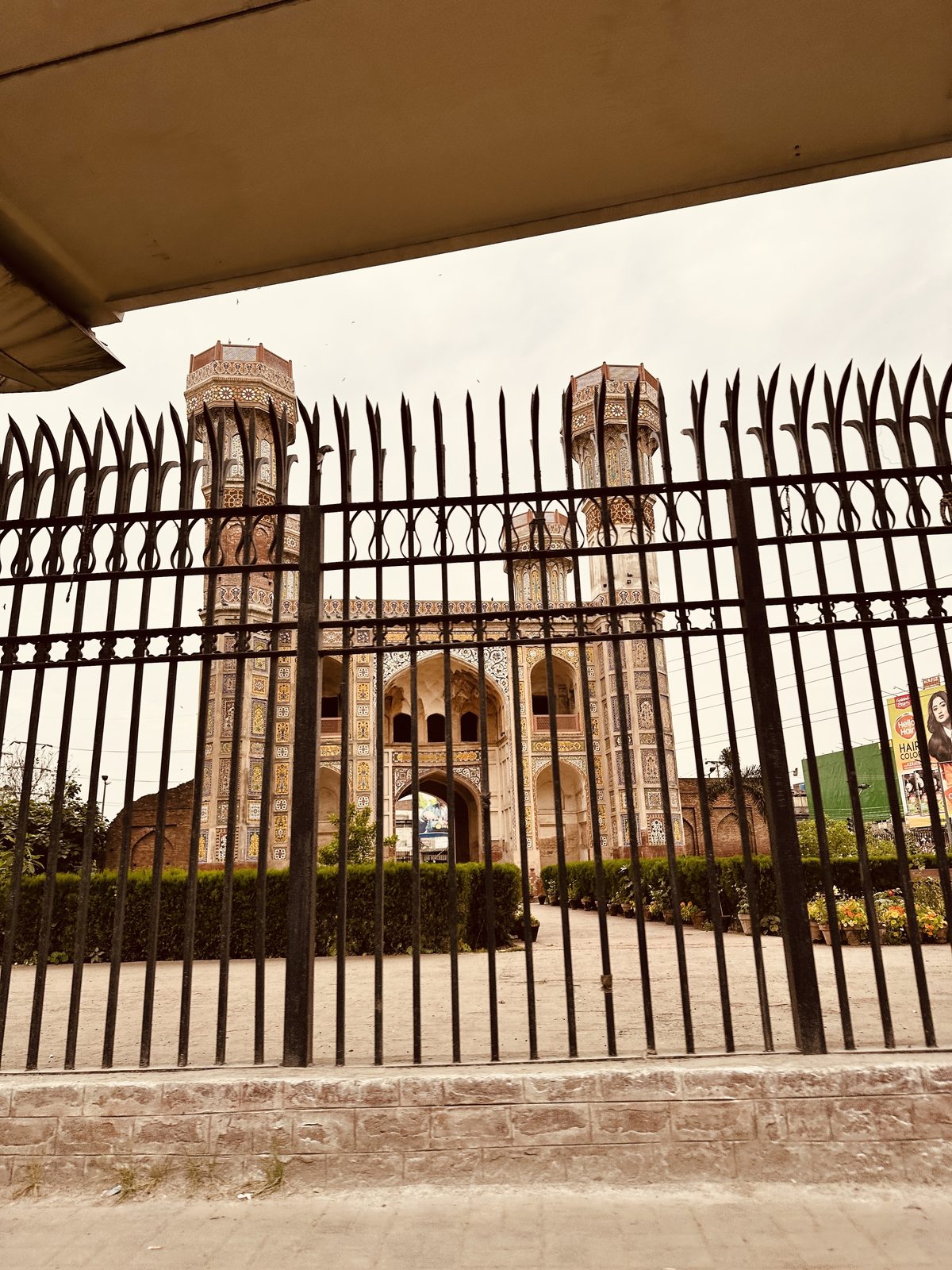 Behind the Railings — architecture photograph by Muhammad Azeem